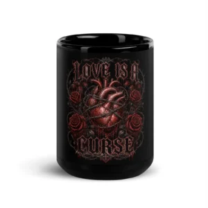Sick Satisfaction – LOVE IS A CURSE – Dark Romantic Gothic Mug