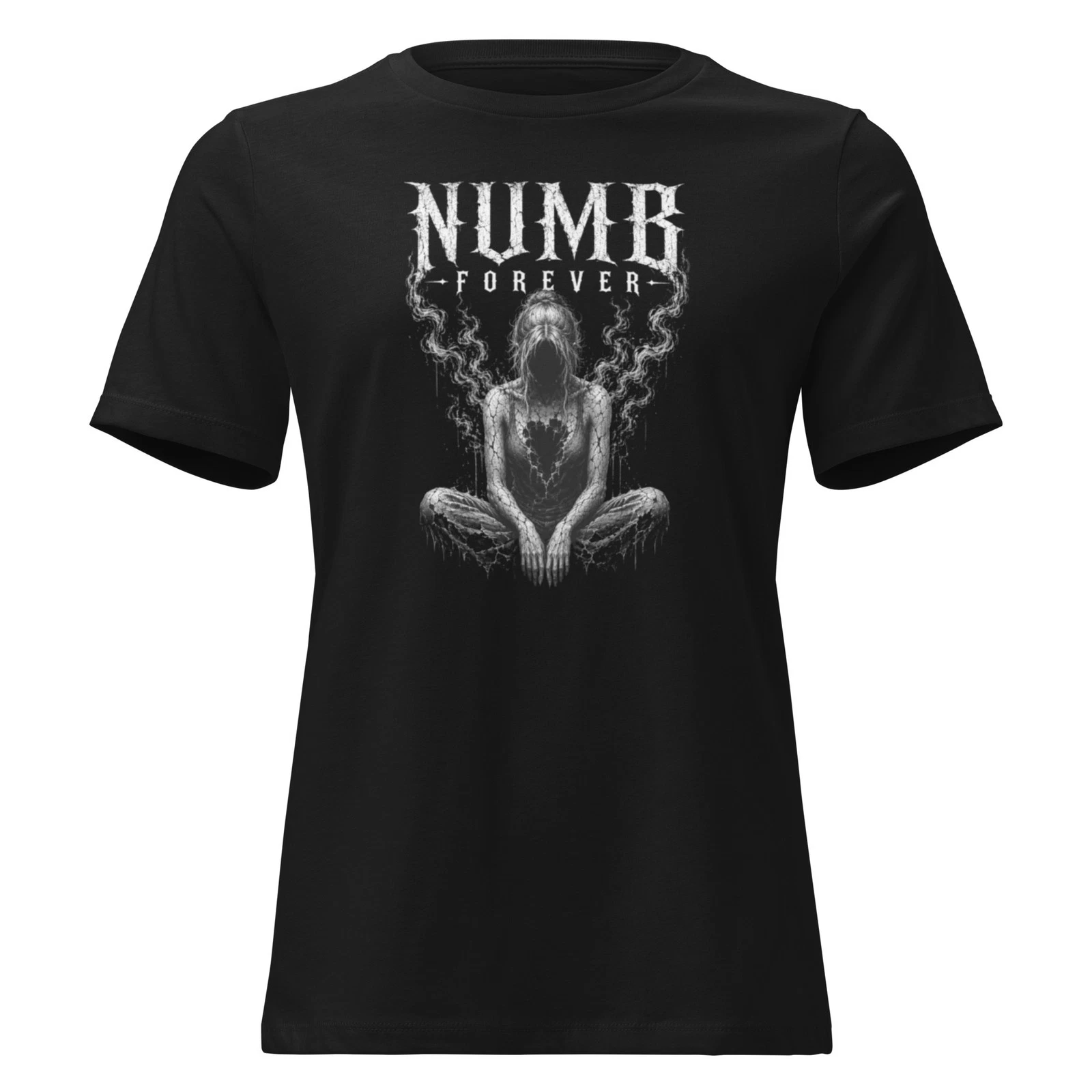 Sick Satisfaction - NUMB FOREVER – Women's Dark Gothic Streetwear Tee T Shirt